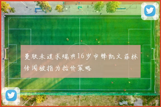 曼联未追求瑞典16岁中锋凯文菲林传闻被指为抬价策略