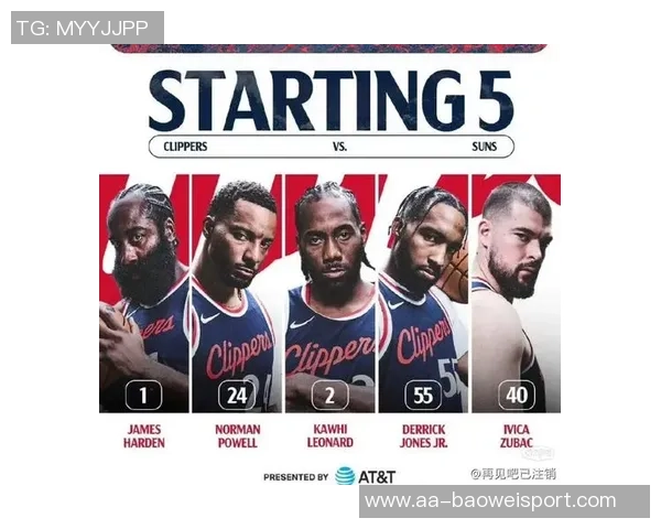 快船客战爵士首发阵容揭晓哈登比尔莱昂纳德祖巴茨小琼斯出战